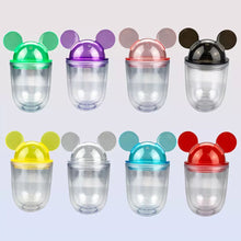Load image into Gallery viewer, 12oz Acrylic Mickey Tumbler & Minnie