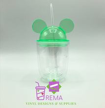 Load image into Gallery viewer, 12oz Acrylic Mickey Tumbler & Minnie