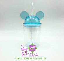 Load image into Gallery viewer, 12oz Acrylic Mickey Tumbler & Minnie