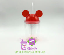 Load image into Gallery viewer, 12oz Acrylic Mickey Tumbler & Minnie