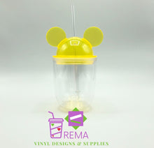 Load image into Gallery viewer, 12oz Acrylic Mickey Tumbler & Minnie