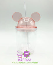 Load image into Gallery viewer, 12oz Acrylic Mickey Tumbler & Minnie