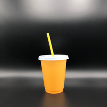 Load image into Gallery viewer, Mini Macaron Color~ Color Changing Cups 16oz (5-piece set)