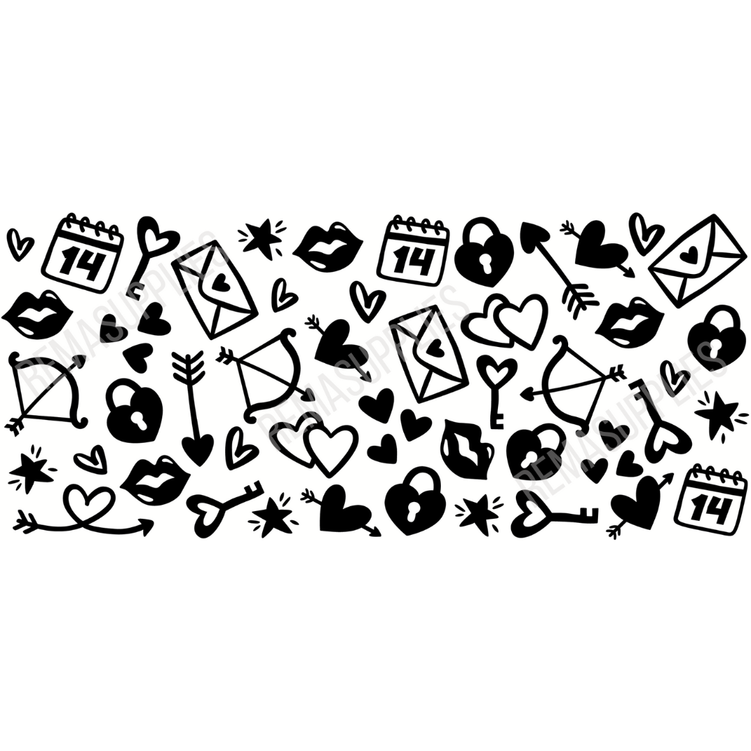 Wraps designs #301 - #400 (valentines)