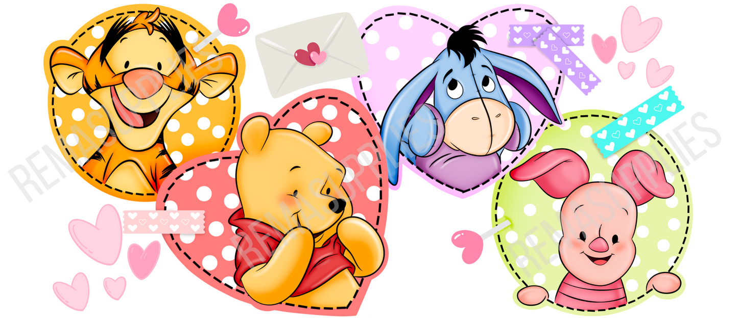 Wraps designs #301 - #400 (valentines)