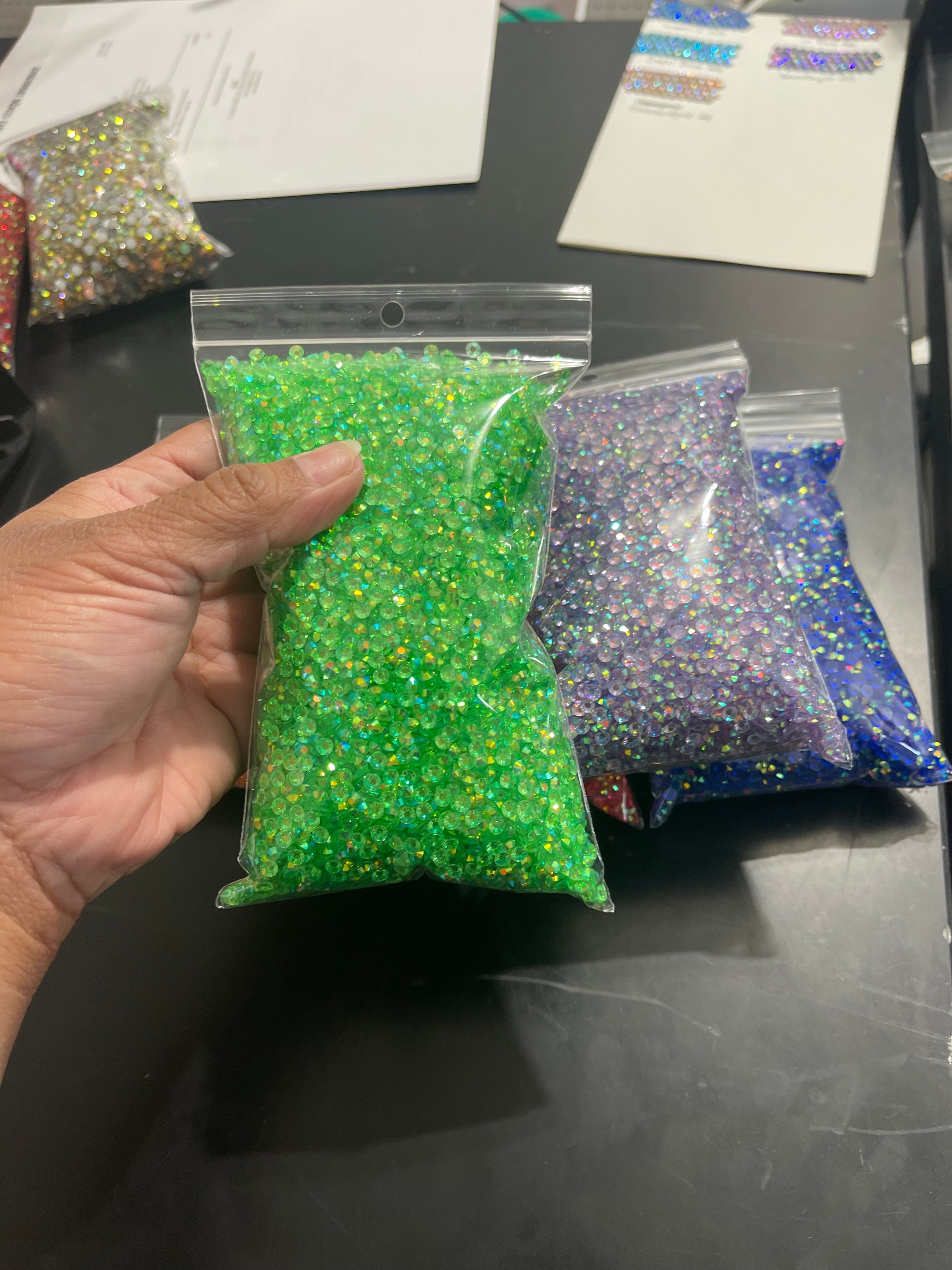 Clear AB Bulk bags