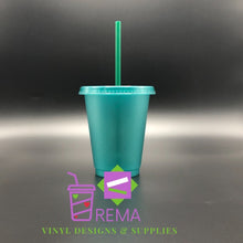 Load image into Gallery viewer, 16oz Winter Glitter Cold Cups
