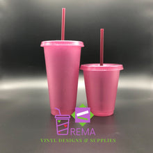 Load image into Gallery viewer, 16oz Winter Glitter Cold Cups
