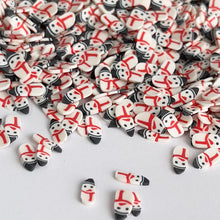 Cargar imagen en el visor de la galería, Snow Man Polymer Clay Slices
