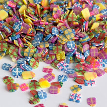 Cargar imagen en el visor de la galería, Christmas Presents Polymer Clay Slices
