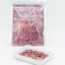 Load image into Gallery viewer, ROSE GOLD CHUNKY GLITTER MIX
