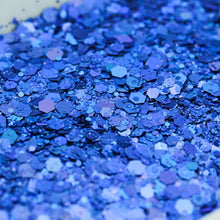 Load image into Gallery viewer, ELECTRIC BLUE CHUNKY GLITTER MIX
