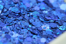 Load image into Gallery viewer, ELECTRIC BLUE CHUNKY GLITTER MIX
