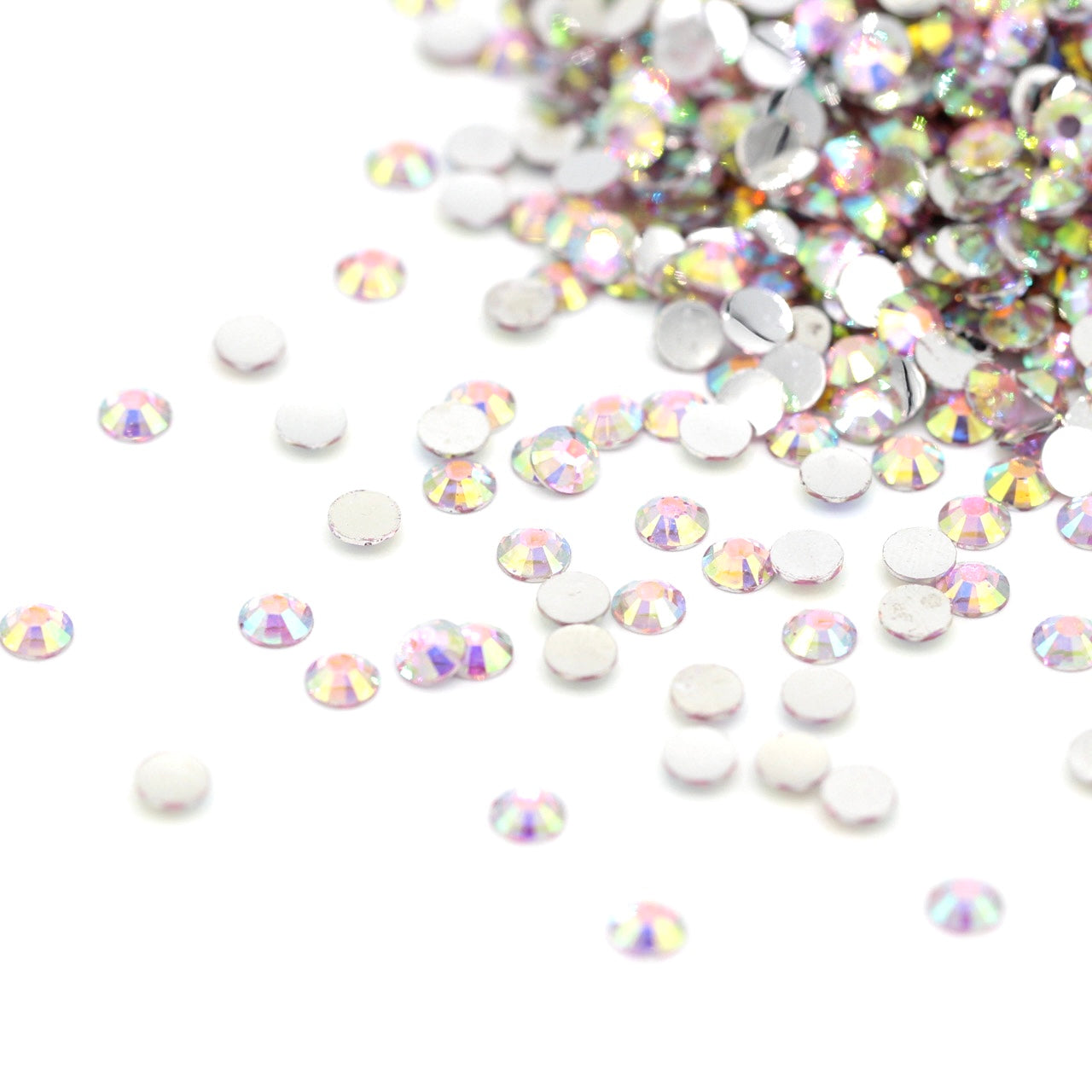 Resin Silver Base Lt Pink AB