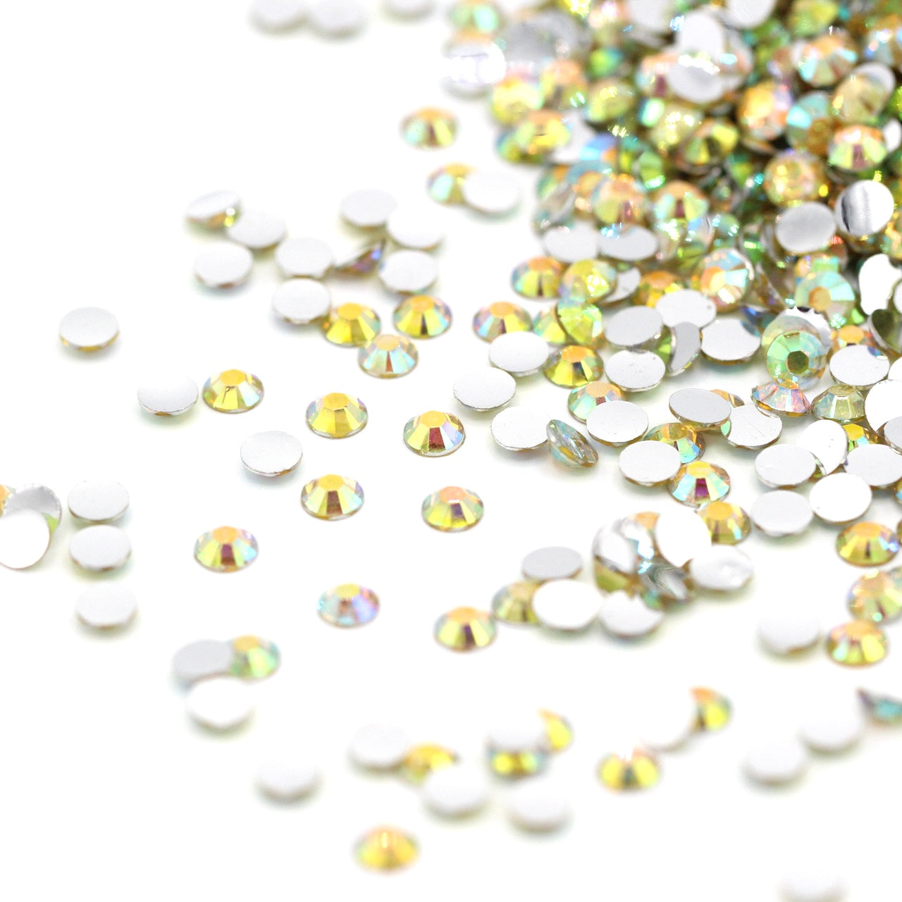 Resin Silver Base Lt Topaz AB