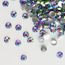 Load image into Gallery viewer, Mixed Sizes Silver Base AB Rhinestones
