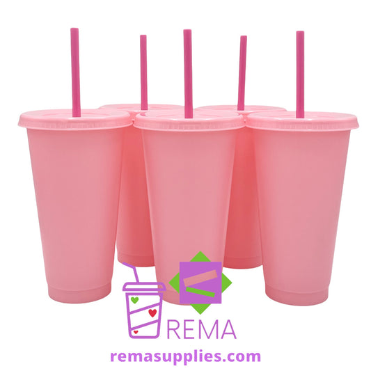 24oz Flamingo Cold Cups