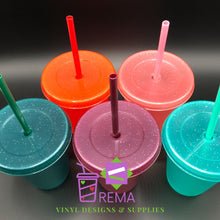 Load image into Gallery viewer, 16oz Winter Glitter Cold Cups
