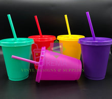 Load image into Gallery viewer, Single 16oz solid color cups
