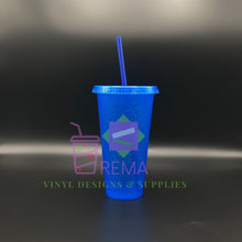 Cargar imagen en el visor de la galería, Single 24oz Glitter cups

