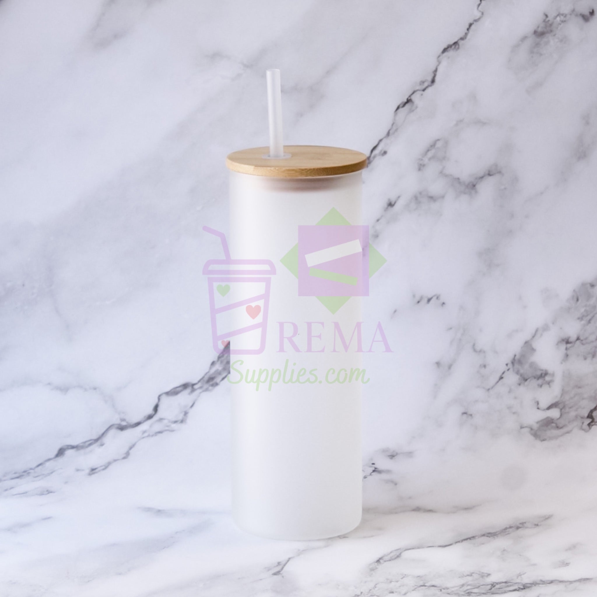 Frosted Sublimation Glass Can