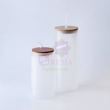 Load image into Gallery viewer, Frosted Sublimation Glass Can
