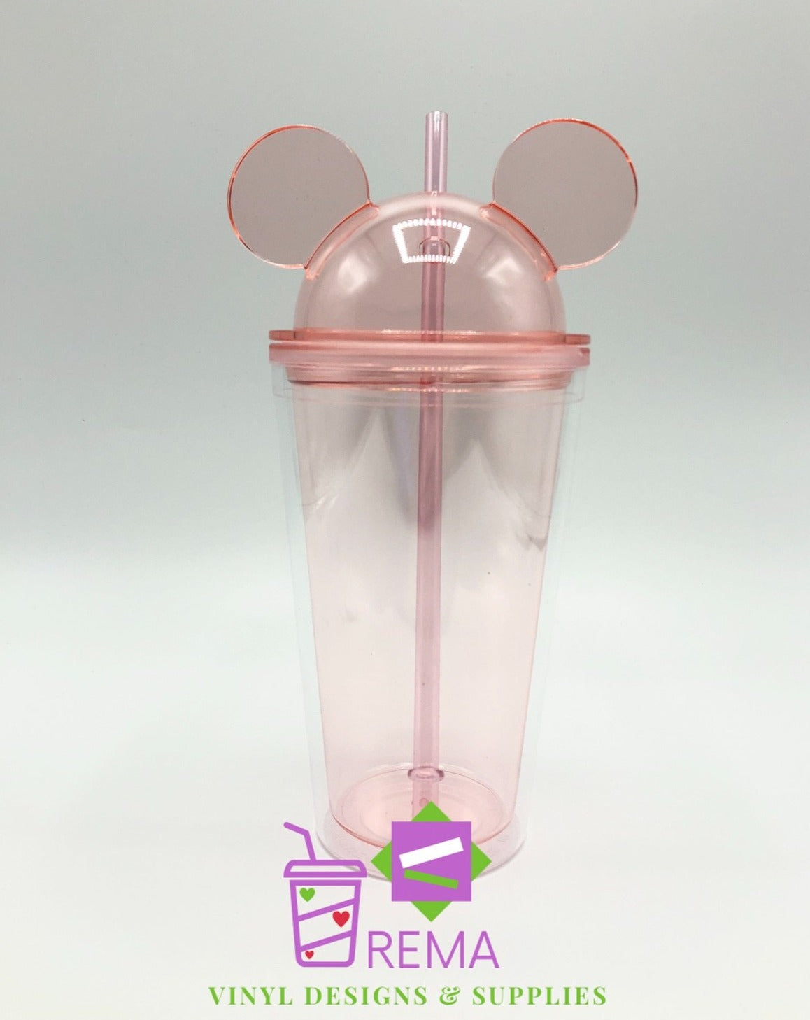 16oz Mickey and Minnie Acrylic Tumblers