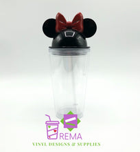 Cargar imagen en el visor de la galería, 16oz Mickey and Minnie Acrylic Tumblers

