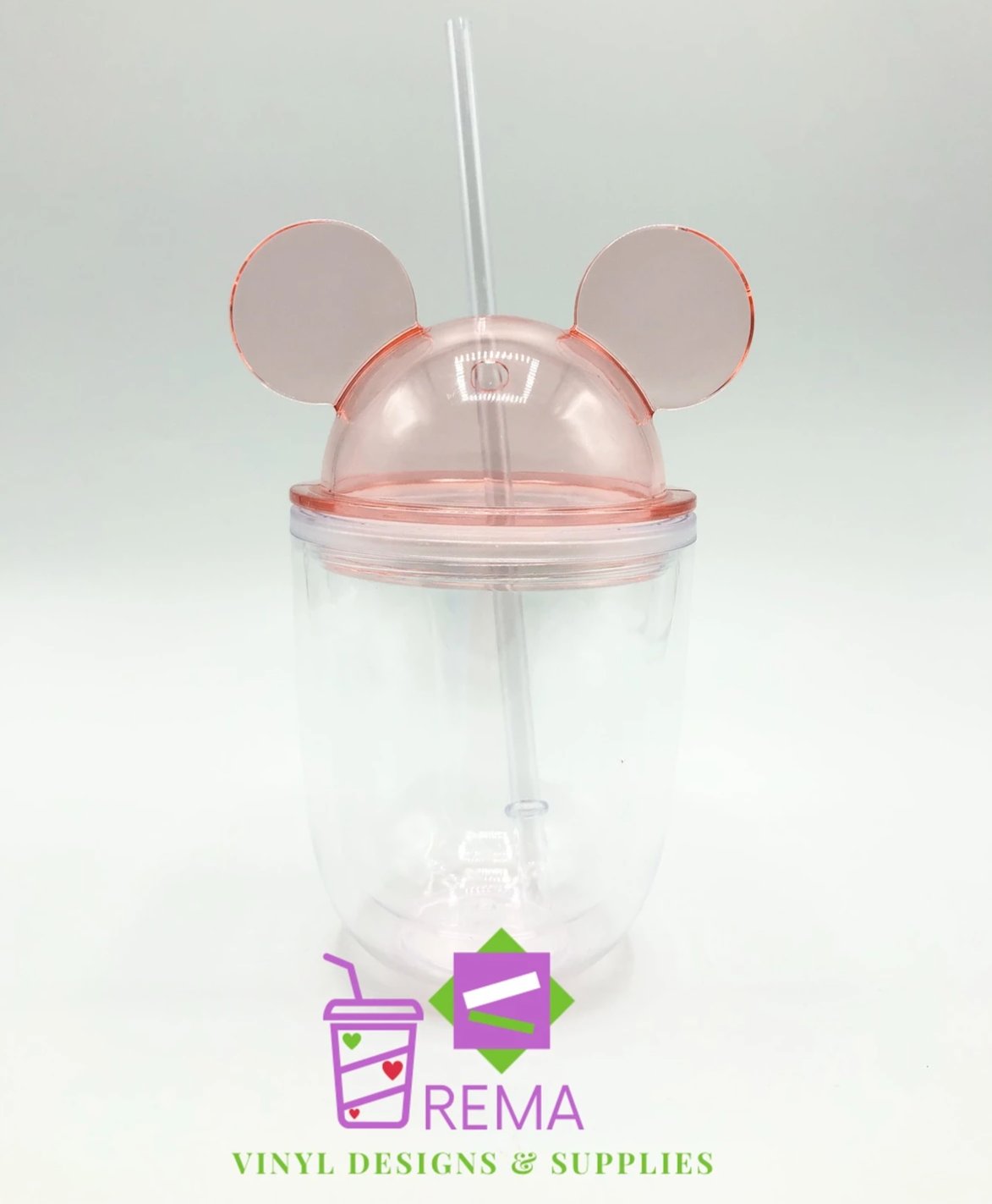 12oz Acrylic Mickey Tumbler & Minnie