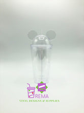 Cargar imagen en el visor de la galería, 16oz Mickey and Minnie Acrylic Tumblers
