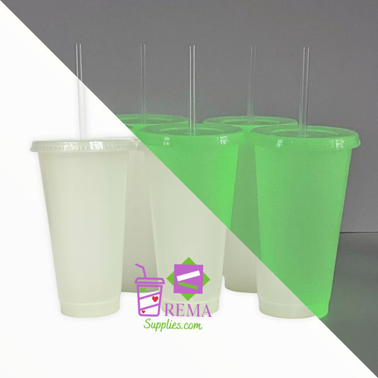 New 24oz Glow In The Dark Cold Cups