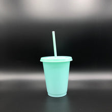 Load image into Gallery viewer, Mini Macaron Color~ Color Changing Cups 16oz (5-piece set)
